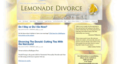 Desktop Screenshot of lemonadedivorce.com